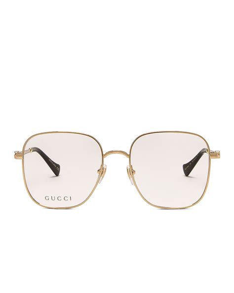 gucci - gg0951o - shiny endura gold - metal|Gucci GG0951O 001 Glasses Gold .